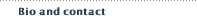 Bio and contact